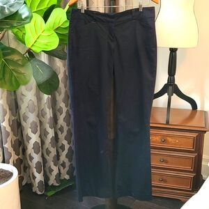 Tommy Hilfiger bootcut navy cotton pants. Size 8. Excellent condition.